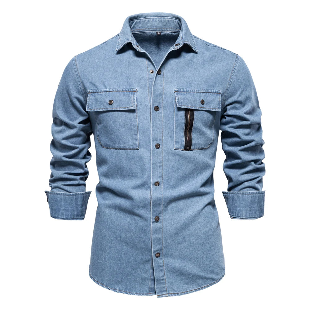 Camisa Jeans Wisconsin